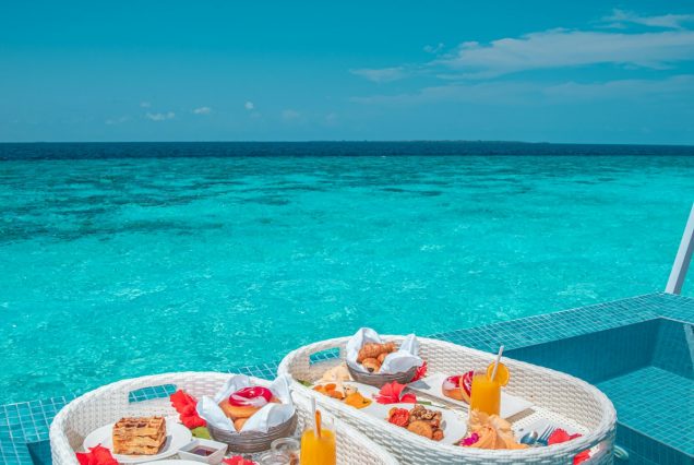 Pristine beach and turquoise waters in Zanzibar, Tanzania